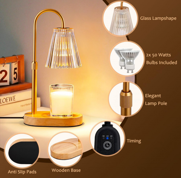 Organic Candle & Lamp Gift - Image 2