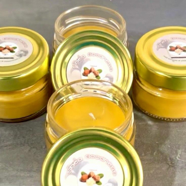 Organic Flameless Shea Candle - Image 3