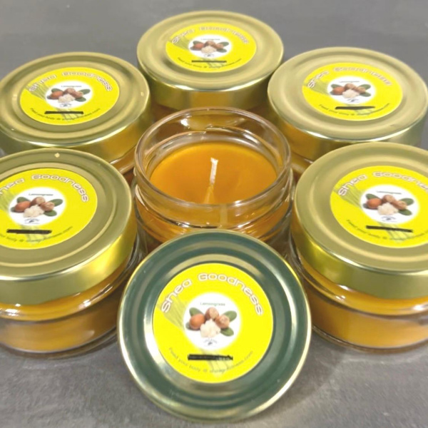 Organic Flameless Shea Candle - Image 2